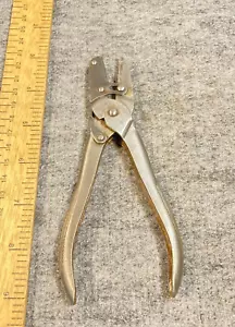 Vintage Bernard Fixed Blade Cutter Locking Spring Loaded USA - Picture 1 of 6