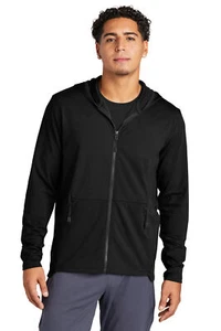 Sport-Tek ST870 Men's Polyester/Spandex Circuit Hoodie Top Full Zip - Picture 1 of 16