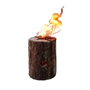 ALTIC Schwedenfeuer Gartenfackel Baumfackel Tragbares Lagerfeuer 20cm groß Ø15cm - Bild 1 von 5
