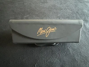 MAUI JIM Sunglasses Case Hard Cover Black Gently Used - Picture 1 of 2