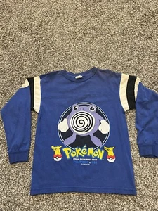 T-Shirt Vintage 1999 Pokémon Special Edition Sports Series Poliwhirl #61 Gr. M - Bild 1 von 7