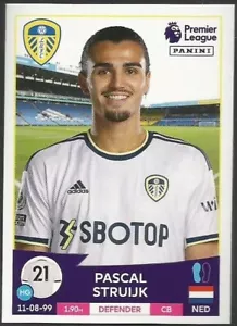 PANINI 2023 PREMIER LEAGUE - #294 - LEEDS UNITED - PASCAL STRUIJK - Bild 1 von 1