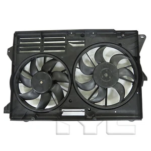 Pour 2013-2017 Ford Explorer Turbo Double Radiateur Et Condenseur Ventilateur D - Picture 1 of 2