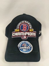 Boston Red Sox Hat 2007 World Series Champions New Era Navy Blue Baseball Cap