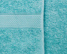 Super Absorbent Face Cloth / Guest / Hand / Bath Towel / XL Bath Sheet in Aqua
