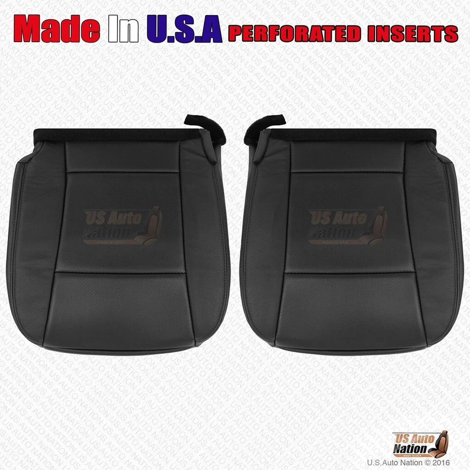 Ford Explorer Sport Trac 2009 2010 fondo de conductor y pasajero cubierta de cuero negro Foto 1 de 4