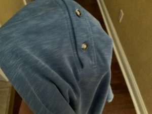 Tommy Bahama Para Hombres Azul Jaspeado Polo Para Hombre Talla Mediana Pullover - Imagen 1 de 5
