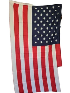 1 PC US U.S. USA American Flag 3' x 5' FT Polyester Stars Brass 2 Grommets DS3 - Picture 1 of 4