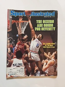 VINTAGE Sports Illustrated Magazine - Julius Erving Dr J 1983 - Picture 1 of 7