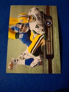 2002 Michael Strahan Fleer Ultra NFL Karte #89 NY New York Giants Texas Southern - Bild 1 von 2