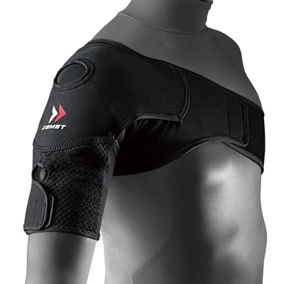 ZAMST Shoulder Support Shoulder Wrap Tennis Baseball Msize Left and Right Use Bl - Image 1 of 4