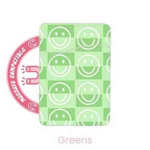 abbyrose Smile Check MagSafe Porte Carte Poche pour iPhone 12 13 14 15 16 Pro - Photo 1 sur 21