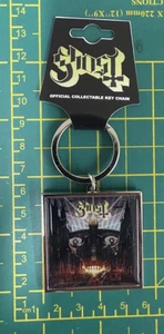 GHOST MELIORA VERY HIGH QUALITY METAL KEY RING OFFICIALLY LICENSED - Picture 1 of 9