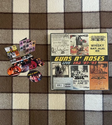 GUNS N' ROSES Live Era '87 - '93 4LP Picture Disc Vinyl LTD /500 - IN HAND - Image 1 of 4