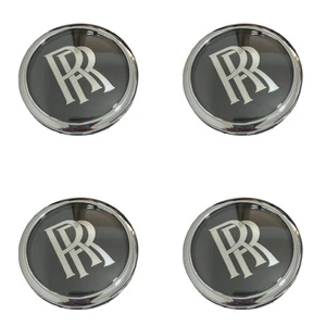 Centre Hub Cover KIT Chrome For Rolls-Royce Ghost WRAITH DAWN 36136773460 - Picture 1 of 5
