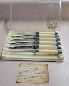 Juego de 6 cuchillos para carne vintage Carvel Hall de Briddell caja original - Imagen 1 de 15