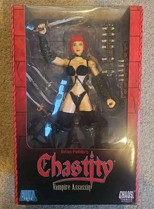 Vintage Brian Pulidos Chastity Vampire Assassin Figure Eternal Toys Chaos Comics - Picture 1 of 5