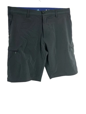 Nat Nast Mens Bermuda Shorts Cargo Pockets Outdoor Hiking Black Size 34 - Image 1 of 4