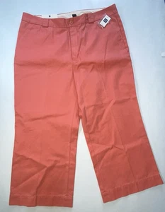 Gap klassische kurze Chinohose weites Bein pink khaki Gr. 16 Barbiecore legal blond - Bild 1 von 14
