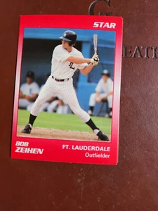 1989 Star Bob Zeihen #81 Fort Lauderdale Yankees Baseball Card - Picture 1 of 1