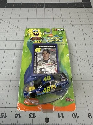Jimmie Johnson #48 Spongebob Squarepants LOWES Racing Champions 1:64 2003 - Image 1 of 2