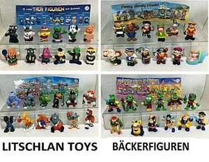 SERIE SORPRESA BÄCKERFIGUREN FUNNY FAMILY SPORTS PIRATEN SPACE TIER FIGUREN - Picture 1 of 5