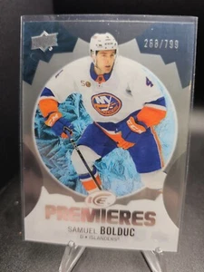2023-24 UD Ice Hockey Samuel Bolduc RC Premieres /799 #207 - Picture 1 of 2