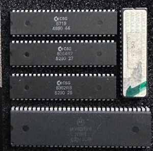 5x CHIP, PAULA 8364R7/DENISE 8362R8/GARY 5719/Kick 3.1/ CPU/MC68000P8 - Imagen 1 de 3