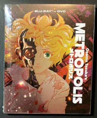Osamu Tezuka's METROPOLIS Blu-ray Steelbook Limited Edition (BD/DVD) *NEW/SEALED - Image 1 of 2