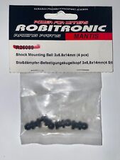 Robitronic Racing Parts Shock Mounting Ball 3X6.8X14MM (4 Pcs.) #R26089