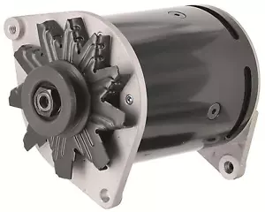 Powermaster 82106 Ford PowerGEN Alternator 90A Swing Mount 6V Pos Grnd Black - Picture 1 of 4