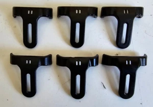 6 clips de cinturón Alcatel para teléfonos móviles 400 / 300 DECT / usados - Imagen 1 de 8