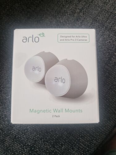 Arlo Certified Magnetic Wall Mounts, Indoor/Outdoor, Pack of 2