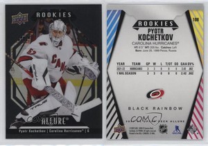 2022-23 Upper Deck Allure Rookies Black Rainbow Pyotr Kochetkov #108 Rookie RC