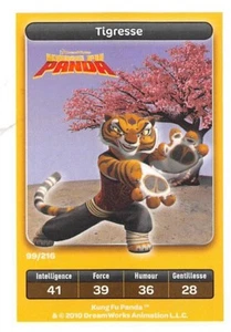 Card Carrefour Dreamworks - Kung Fu Panda - Tigress N°99 - Picture 1 of 1