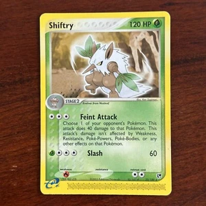 Carta Pokemon Shiftry 22/100 Non Holo Rara EX Tempesta di Sabbia - Foto 1 di 2