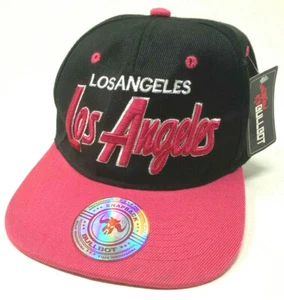 BullBot Embroidered Los Angeles Snapback Baseball Cap - Picture 1 of 5