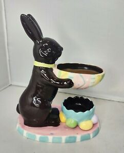 Chocolate Easter Bunny rabbit wax warmer burner Easter Egg decor home interiors