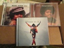 Lot of 3 Michael Jackson  CD's 