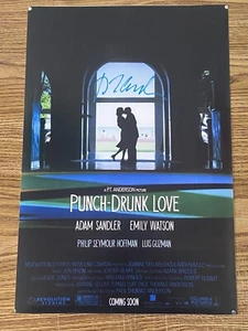 Paul Thomas Anderson Autographed 12x18 Photo Punch-Love Drunk Director FULL SIG - Picture 1 of 2