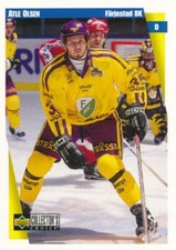 1997-98 Swedish Upper Deck #65 ATLE OLSEN - Färjestad BK