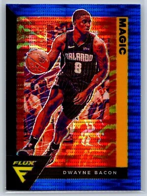 2020-21 Panini Flux Dwayne Bacon Blue Pulsar Prizm Orlando Magic #130 - Image 1 of 2