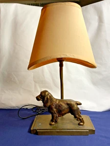 Seltene Frankart TV Lampe 18” mit Schirm alles original 1930’er Bronze/Messing Patina funktioniert - Bild 1 von 14