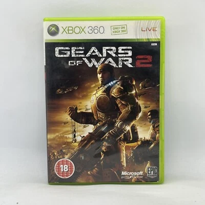 Gears of War 2 GoW2 Two Epic Games Microsoft Xbox 360 Video Game Free Post PAL - Image 1 of 4