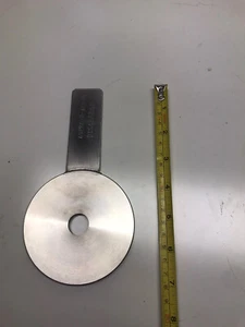 Placa de orificio bomba Nikkiso con 17,8 mm 0,7015" diámetro 65PRO-P-6503 una paleta - Imagen 1 de 5