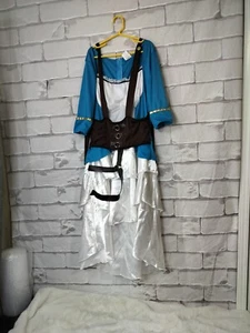 Colonial Pirate Women Costume Size Large - Picture 1 of 7