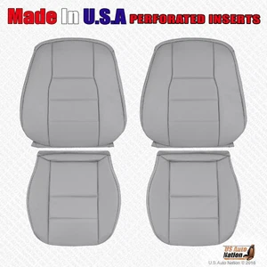 2008 2009 2010 Mercedes Benz C250 C300 C350 Driver Passenger Leather Cover Gray - Picture 1 of 18