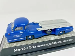 Premium ClassiXXs Mercedes Rennwagon Transporter "Das Blaue Wunder" 1/43 e36 - Picture 1 of 6