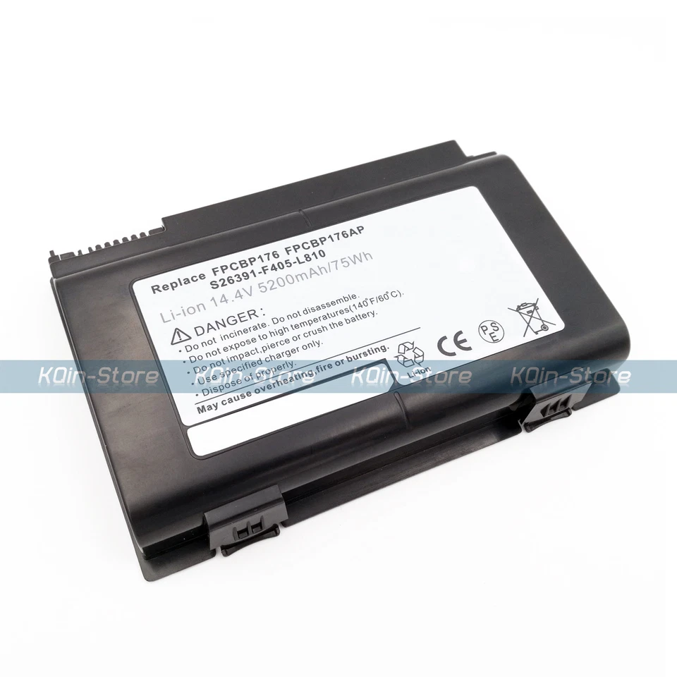 Batería de 8 celdas para Fujitsu LifeBook A1220 A6210 E8410 E8420 FPCBP176AP FPCBP233AP Foto 1 de 4