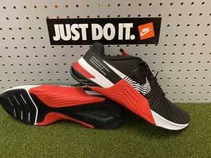 Nike Metcon 8 TB DV4382 015 Men's Training Shoes Red Black White Georgia Size 13 - Picture 1 of 9